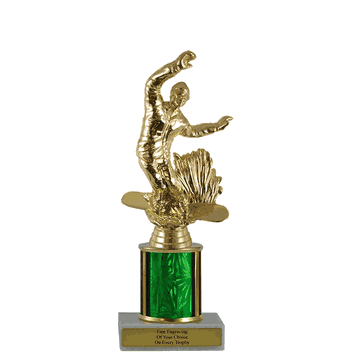 Single Column Budget Trophy - Snowboarder - Click to enlarge