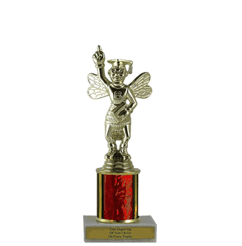 Single Column Budget Trophy - Spelling Bee - Click to enlarge