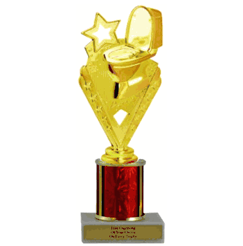Single Column Budget Trophy - Toilet Bowl - Click to enlarge