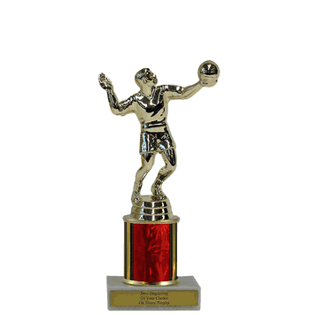 Volleyball Single Column Trophy - Budget Series - Click to enlarge