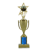 Single Column Cup & Insert Trophy - Chess