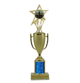 Single Column Cup & Insert Trophy - Chess