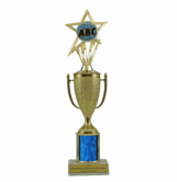 Single Column Spelling Trophy with Cup & Insert