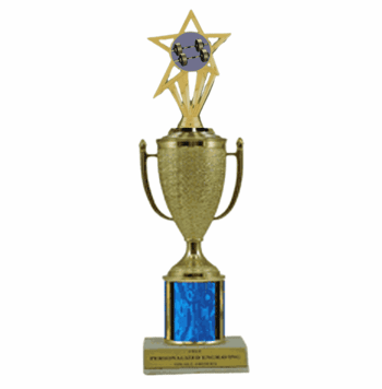 Single Column Cup & Insert Trophy - Weightlifting - Click to enlarge