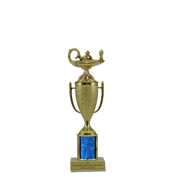 Single Column Cup Trophy - Academic Lamp - Click to enlarge
