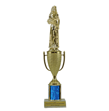 Single Column Cup Trophy - Beauty Queen - Click to enlarge