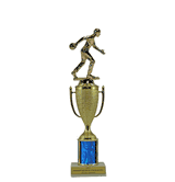 Single Column Cup Trophy - Bowler
