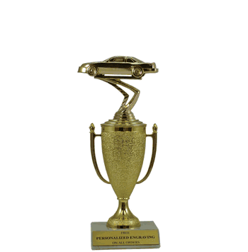 Single Column Cup Trophy - Car Show / Stock Car - Click to enlarge