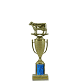Single Column Cup Trophy - Cow