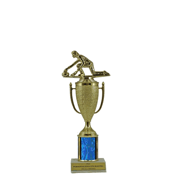 Single Column Cup Trophy - Curling - Click to enlarge