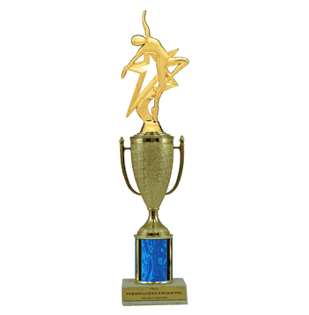 Single Column Cup Trophy - Dance - Click to enlarge