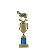 Single Column Cup Trophy - Goat