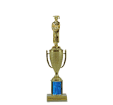 Single Column Cup Trophy - Graduate