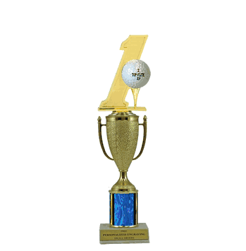 Single Column Cup Trophy - Hole-in-One - Click to enlarge