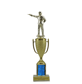 Single Column Cup Trophy - Marksman - Click to enlarge