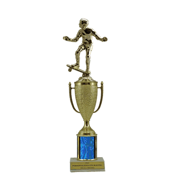 Single Column Cup Trophy - Skateboarding - Click to enlarge