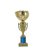 Single Column Cup Trophy - Softball Glove
