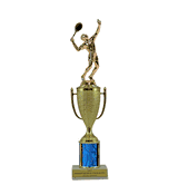 Single Column Cup Trophy - Tennis