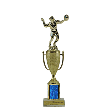 Single Column Cup Trophy - Volleyball - Click to enlarge