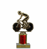 Single Column Cycling Trophy - Budget Series