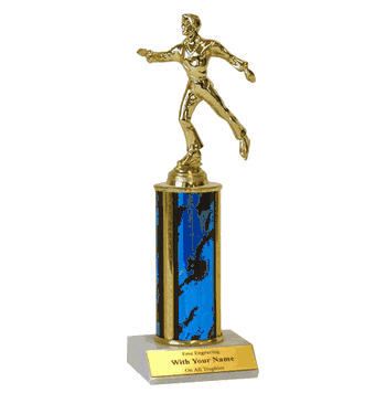 Single Column Elite Series Trophy - Figure Skating - Click to enlarge