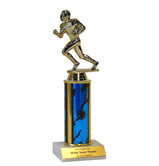 Single Column Football Trophy