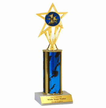 1st Place Single Column Insert Trophy - Click to enlarge