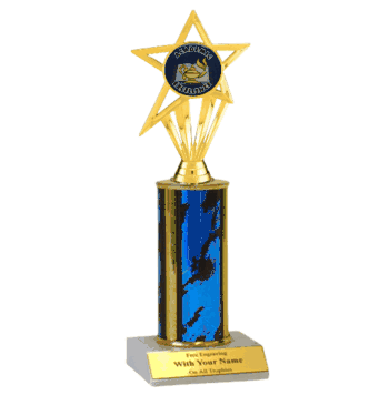 Single Column Insert Trophy - Academic - Click to enlarge