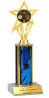 Single Column Insert Trophy - Baseball
