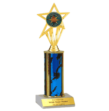 Single Column Insert Trophy - Honorable Mention - Click to enlarge