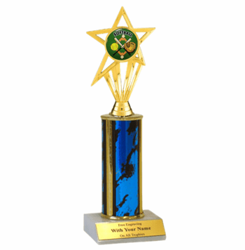 Single Column Softball Insert Trophy - Click to enlarge