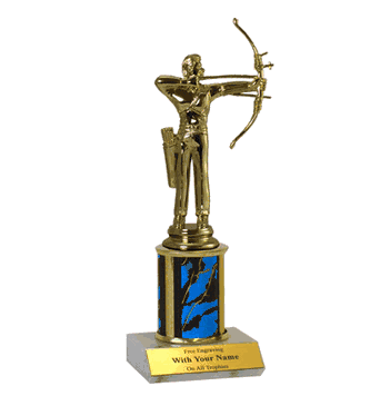 Single Column Trophy - Archery - Click to enlarge
