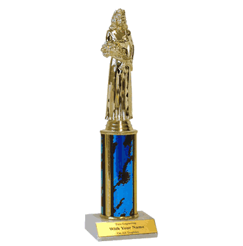 Single Column Trophy - Beauty Queen - Click to enlarge