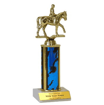Single Column Trophy - Equestrian - Click to enlarge