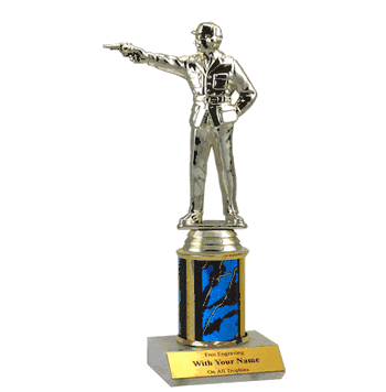 Single Column Trophy - Marksman - Click to enlarge