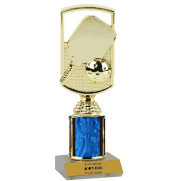 Single Column Trophy - Pickleball - Click to enlarge
