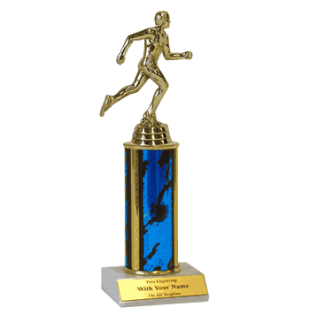 Single Column Trophy - Track & Field - Click to enlarge