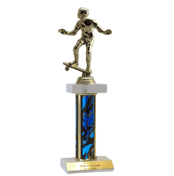 Skateboarding Deluxe Platform Trophies (3 sizes) - Click to enlarge