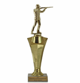 Skeet Shooting Star Column Trophy