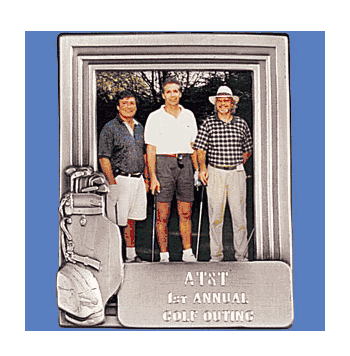 Small Pewter Golf Frame - Click to enlarge