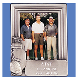 Small Pewter Golf Frame