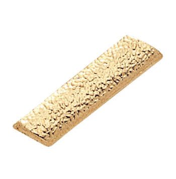 Small Textured Service Bar in Gold Finish - Click to enlarge