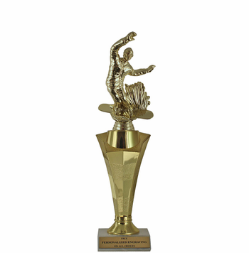 Snowboarding Star Column Trophy - Click to enlarge