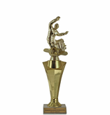 Snowboarding Star Column Trophy