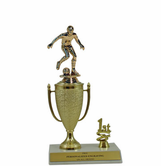 Soccer 1st, 2nd and 3rd Place Award Cup Trophy