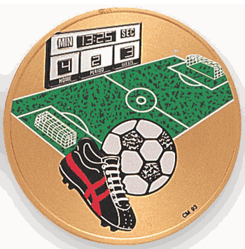 Color Soccer Litho Medal Insert - Click to enlarge