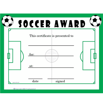Soccer Free Template - Click to enlarge