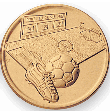 Soccer (GENERAL) Litho Medal Insert - Click to enlarge
