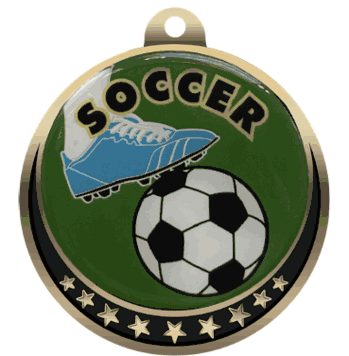 Soccer Insert Medal - Click to enlarge