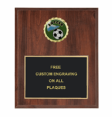Soccer Insert Plaque (Multiple Styles)